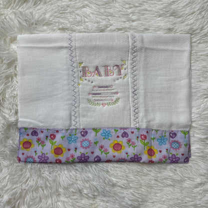 Baby word Baby Burp Cloth