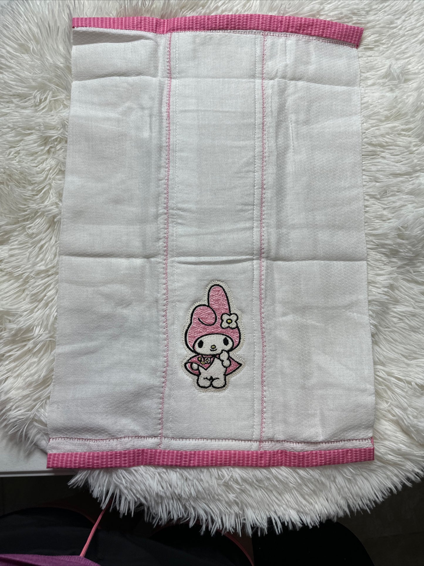 My Melody Baby Burp Cloth