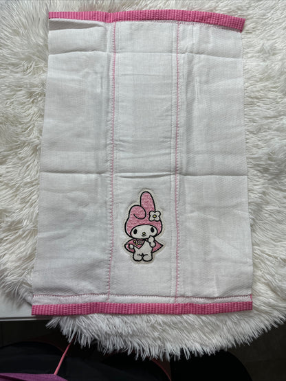 My Melody Baby Burp Cloth