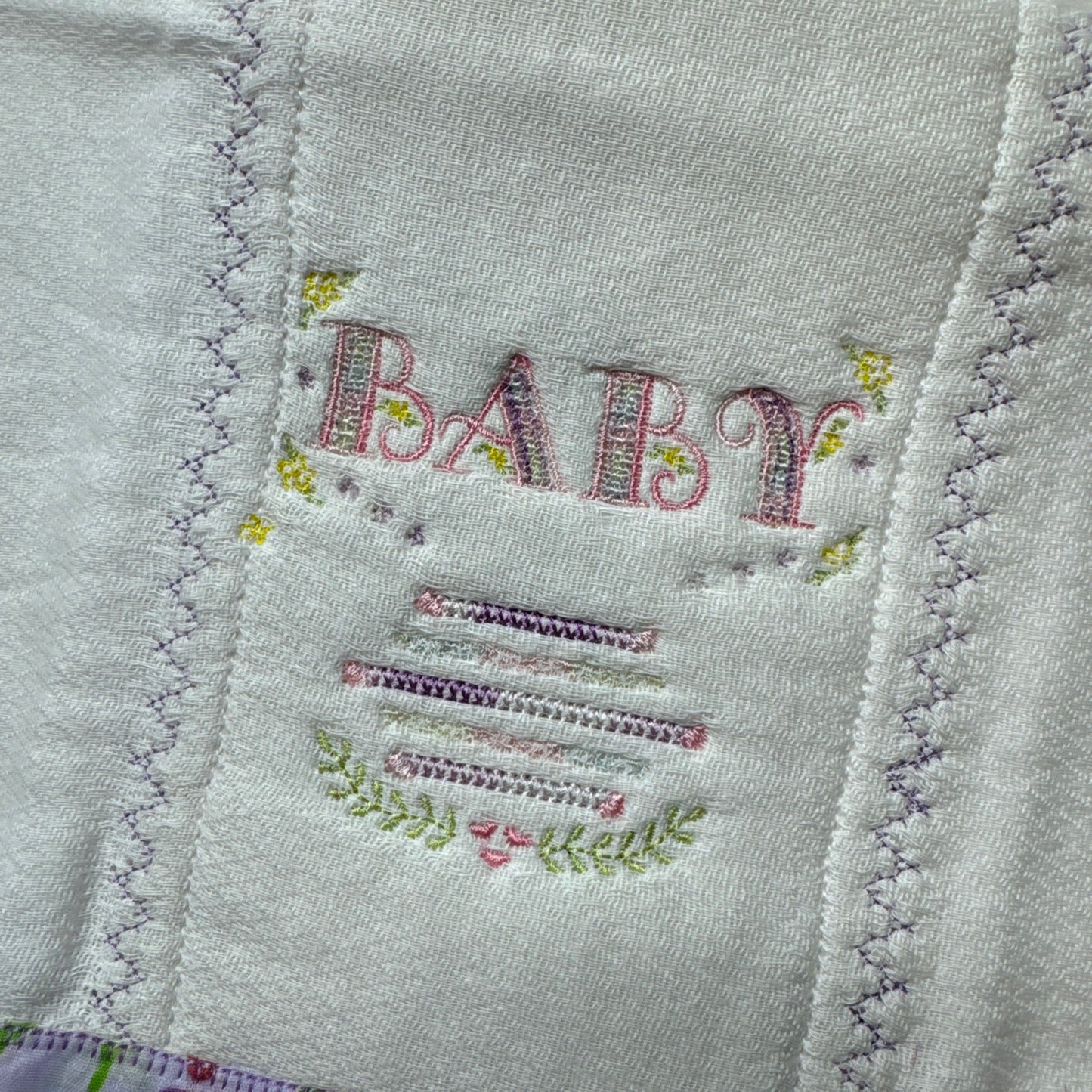 Baby word Baby Burp Cloth