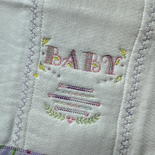 Baby word Baby Burp Cloth