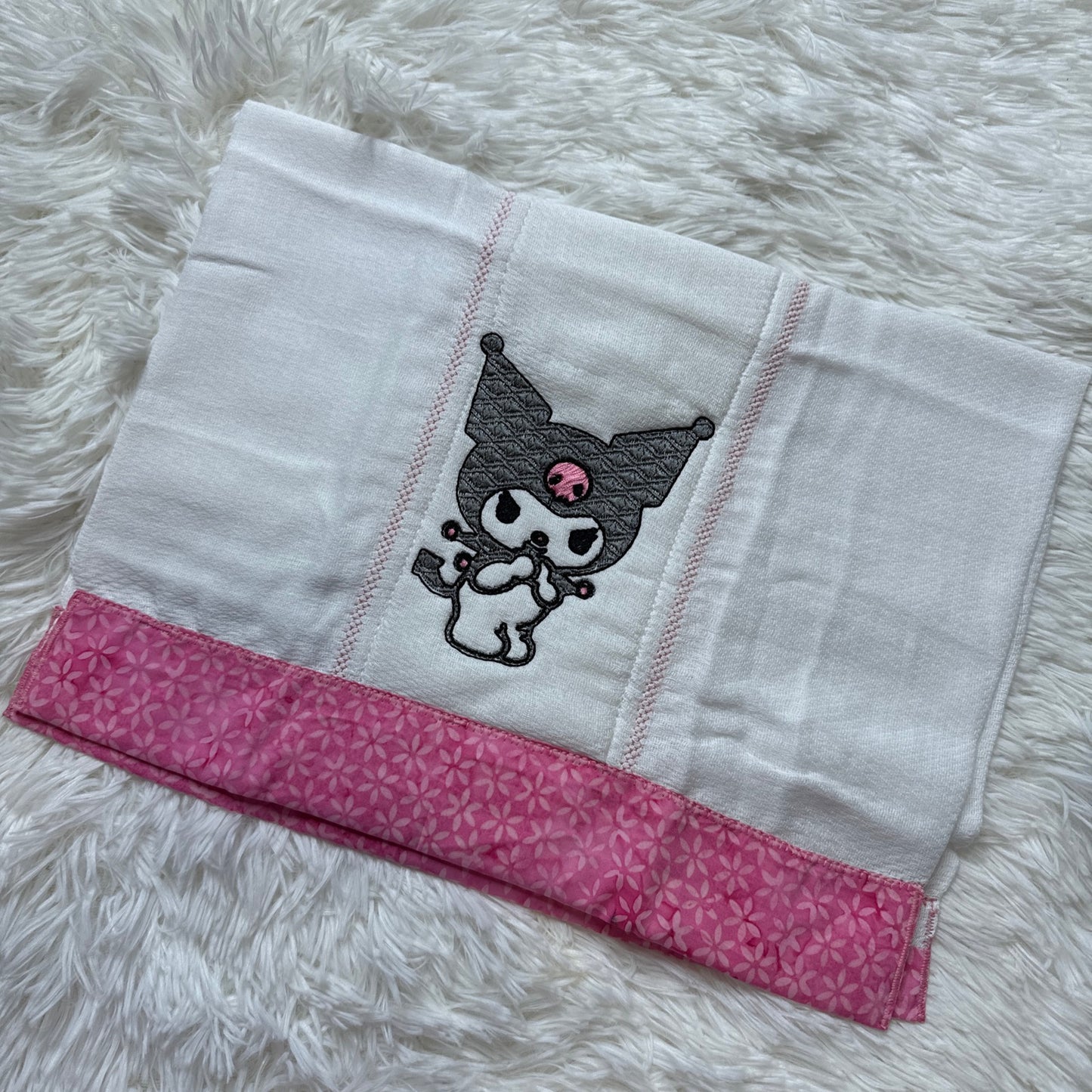 Kuromi Baby Burp Cloth