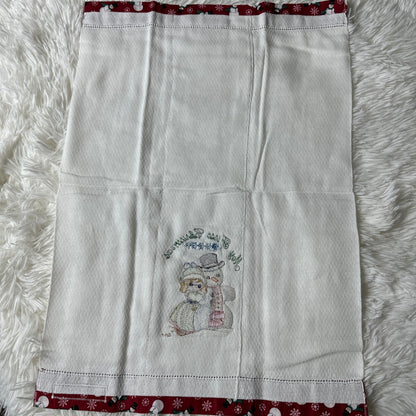 My First Christmas Precious Moments Baby Burp Cloth