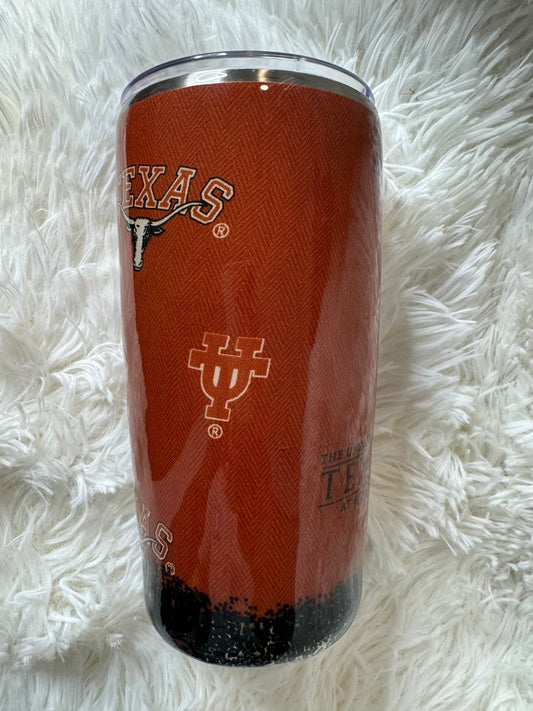 University of Texas at Austin tumbler stainless steel 20oz