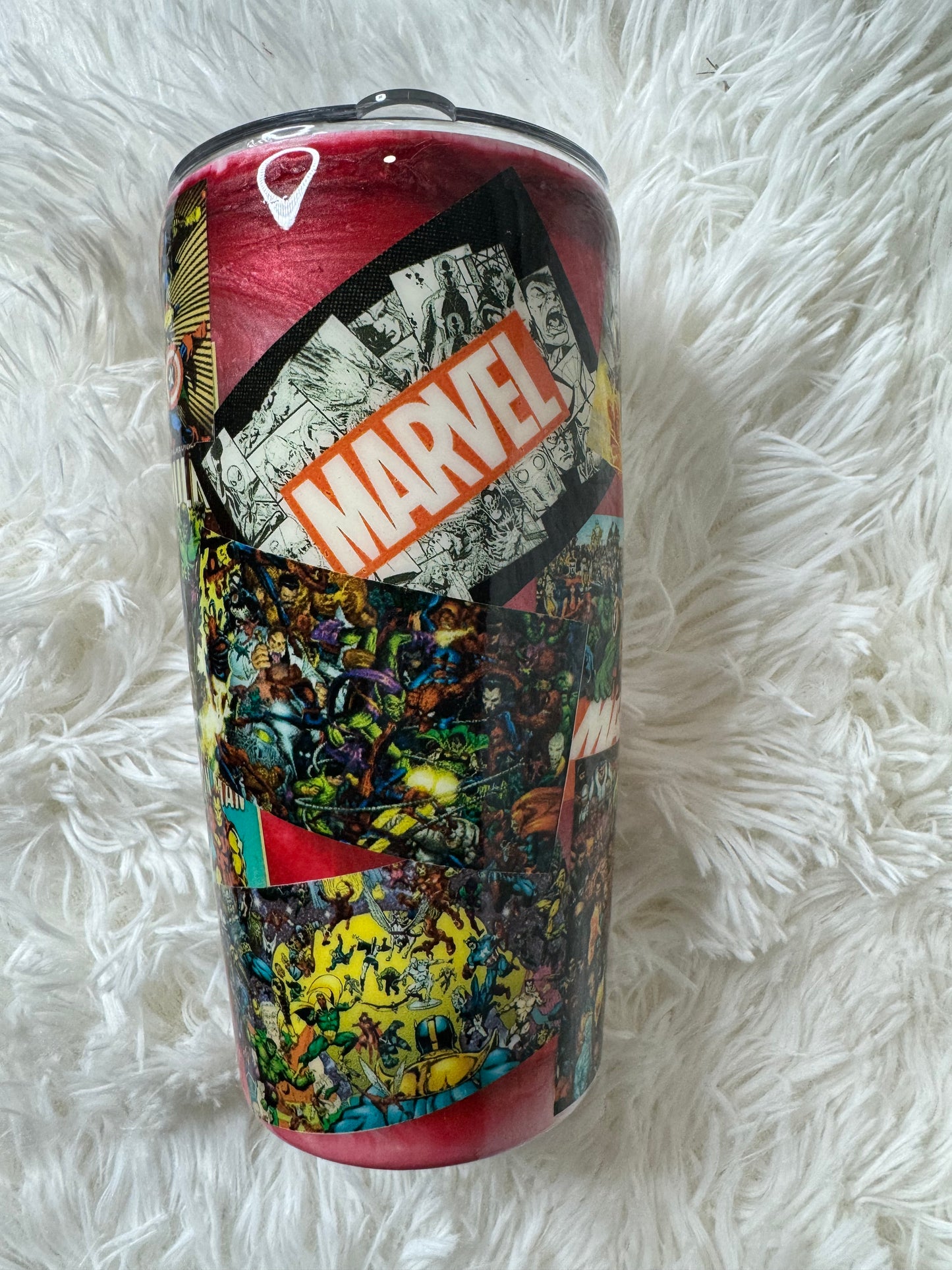 Marvel tumbler stainless steel 20oz