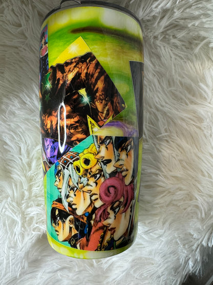 Jojo's Bizarre Adventure tumbler stainless steel 20oz